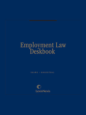 cover image of Employment Law Deskbook